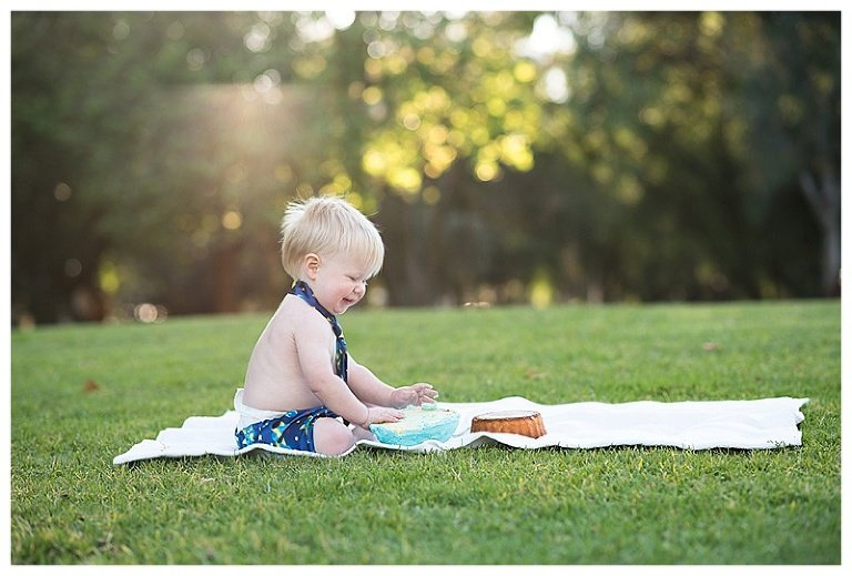 Adelaide Children's Photographer, Cake Smash
