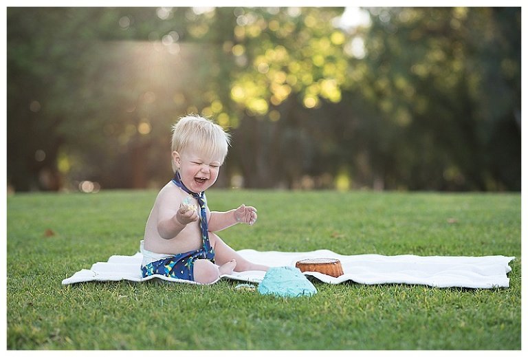 Adelaide Children's Photographer, Cake Smash